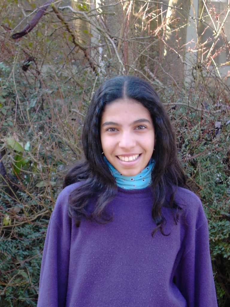 Foto Sarah, Febr. 2003