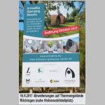 Glamping-Rilchingen, Werbetafel