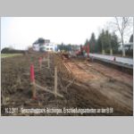 Erschliessungsarbeiten an B 51 zum Kurpark Rilchingen, 10.2.2011