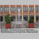 Saarland-Therme,Rilchingen, Springbrunnen, 18.6.13